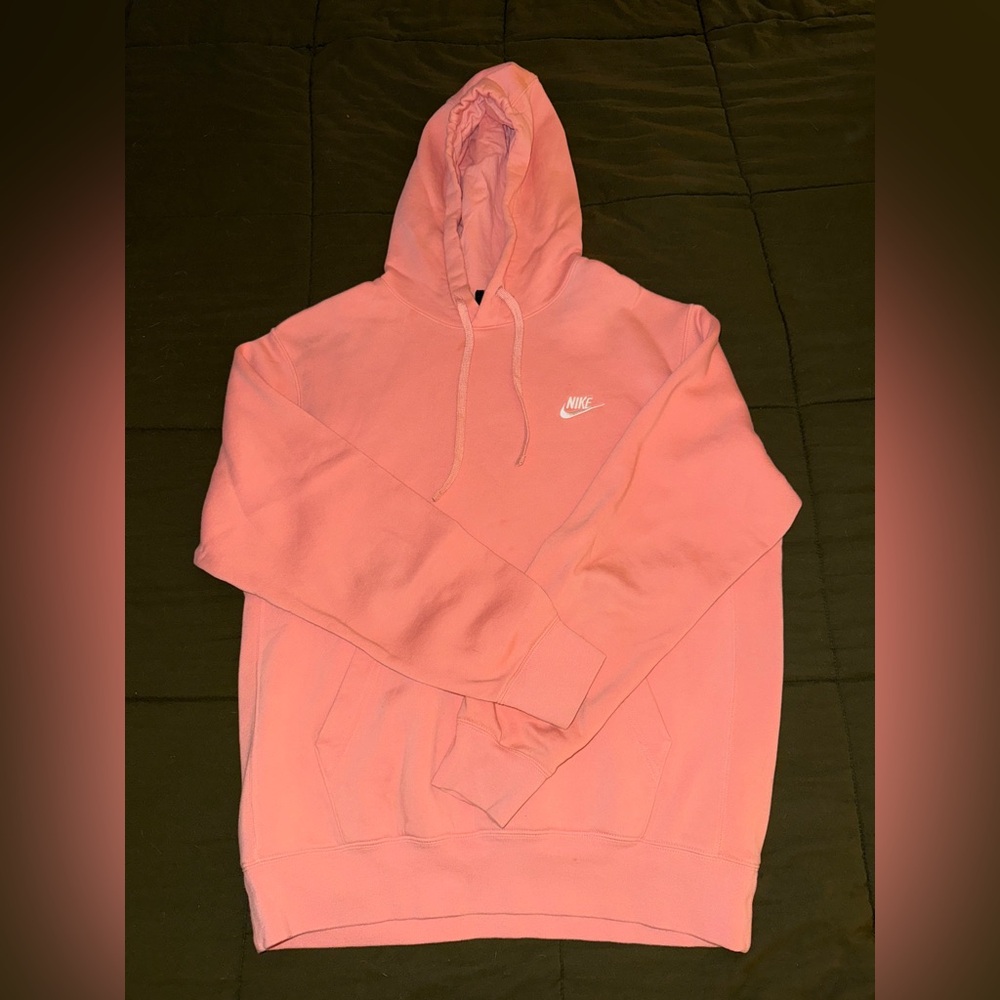 salmon nike sweatshirt!
